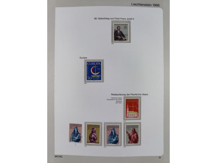 1912/1988, anfangs meist gestempelte/ungebrauchte, ab 1965-88 in den Hauptnummern augenscheinlich komplette postfrische Samml