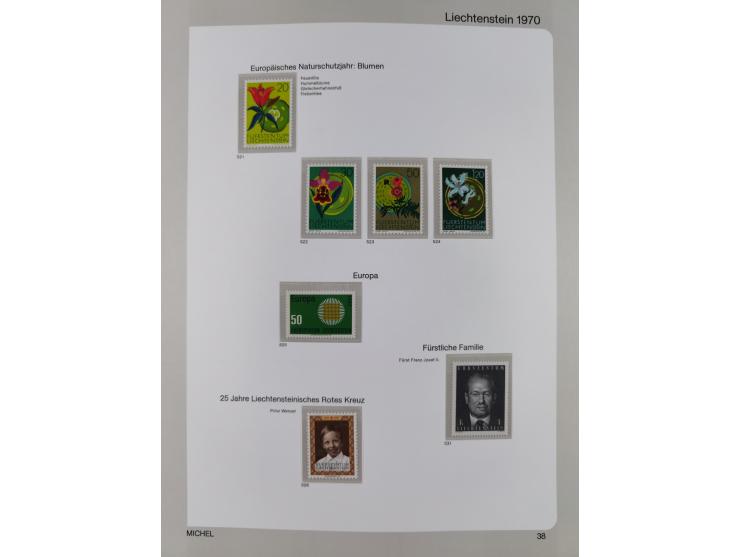 1912/1988, anfangs meist gestempelte/ungebrauchte, ab 1965-88 in den Hauptnummern augenscheinlich komplette postfrische Samml