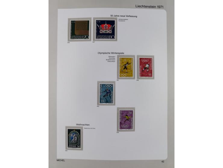 1912/1988, anfangs meist gestempelte/ungebrauchte, ab 1965-88 in den Hauptnummern augenscheinlich komplette postfrische Samml