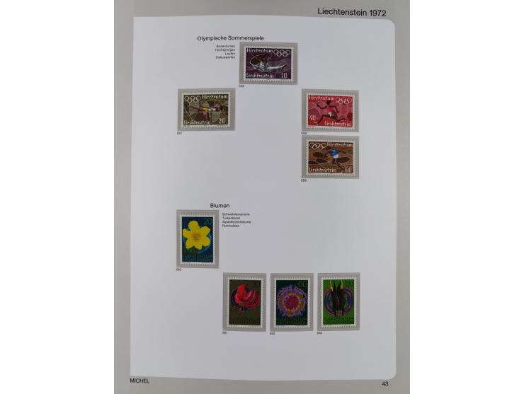 1912/1988, anfangs meist gestempelte/ungebrauchte, ab 1965-88 in den Hauptnummern augenscheinlich komplette postfrische Samml