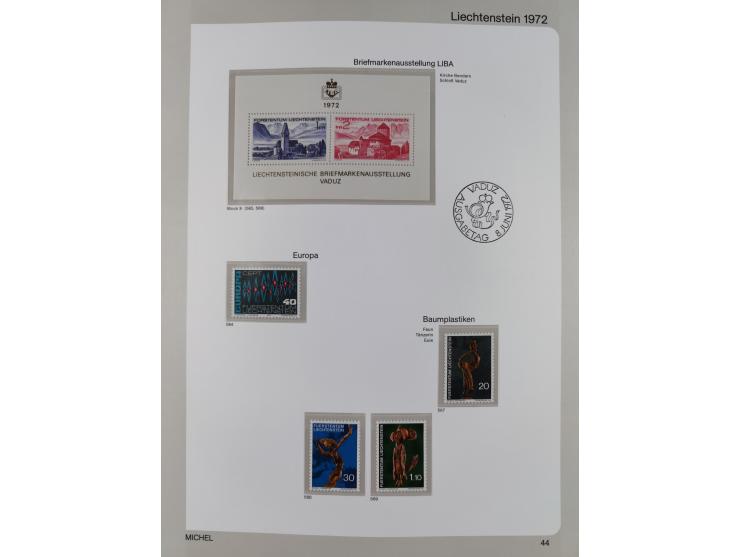 1912/1988, anfangs meist gestempelte/ungebrauchte, ab 1965-88 in den Hauptnummern augenscheinlich komplette postfrische Samml