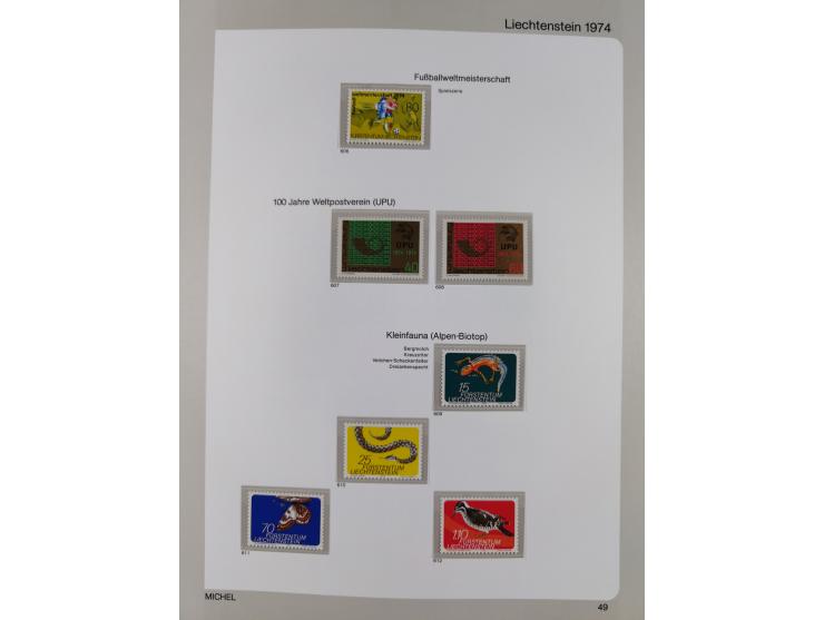 1912/1988, anfangs meist gestempelte/ungebrauchte, ab 1965-88 in den Hauptnummern augenscheinlich komplette postfrische Samml