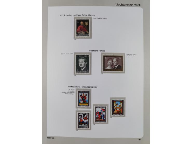 1912/1988, anfangs meist gestempelte/ungebrauchte, ab 1965-88 in den Hauptnummern augenscheinlich komplette postfrische Samml