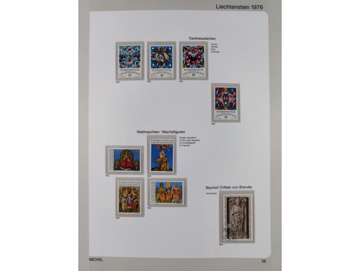 1912/1988, anfangs meist gestempelte/ungebrauchte, ab 1965-88 in den Hauptnummern augenscheinlich komplette postfrische Samml