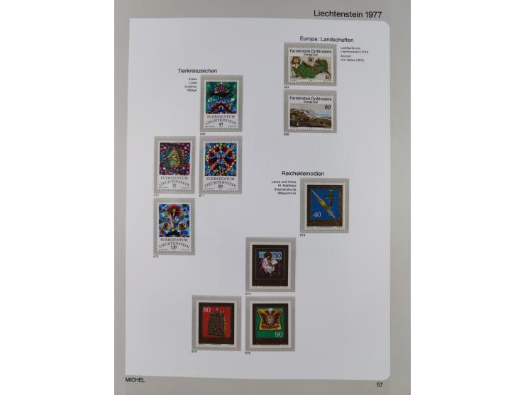 1912/1988, anfangs meist gestempelte/ungebrauchte, ab 1965-88 in den Hauptnummern augenscheinlich komplette postfrische Samml