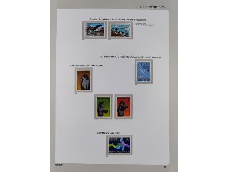 1912/1988, anfangs meist gestempelte/ungebrauchte, ab 1965-88 in den Hauptnummern augenscheinlich komplette postfrische Samml