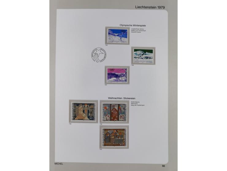 1912/1988, anfangs meist gestempelte/ungebrauchte, ab 1965-88 in den Hauptnummern augenscheinlich komplette postfrische Samml