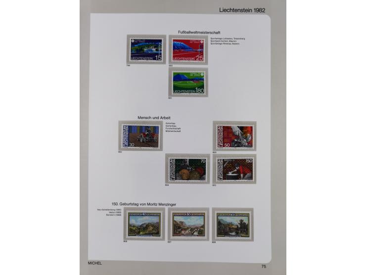 1912/1988, anfangs meist gestempelte/ungebrauchte, ab 1965-88 in den Hauptnummern augenscheinlich komplette postfrische Samml