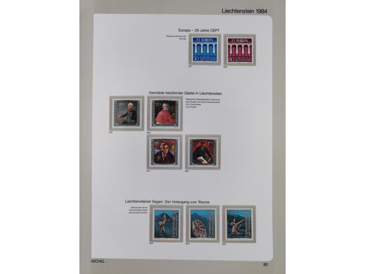 1912/1988, anfangs meist gestempelte/ungebrauchte, ab 1965-88 in den Hauptnummern augenscheinlich komplette postfrische Samml