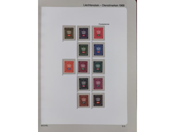 1912/1988, anfangs meist gestempelte/ungebrauchte, ab 1965-88 in den Hauptnummern augenscheinlich komplette postfrische Samml