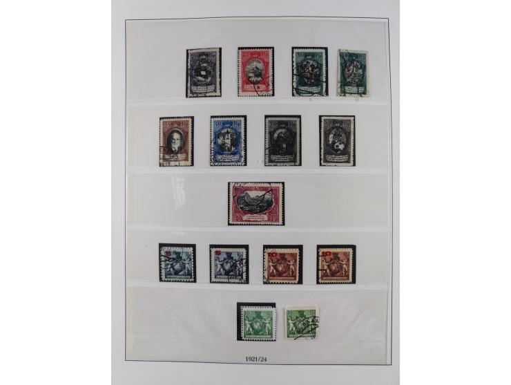 1912/1988, anfangs meist gestempelte/ungebrauchte, ab 1965-88 in den Hauptnummern augenscheinlich komplette postfrische Samml