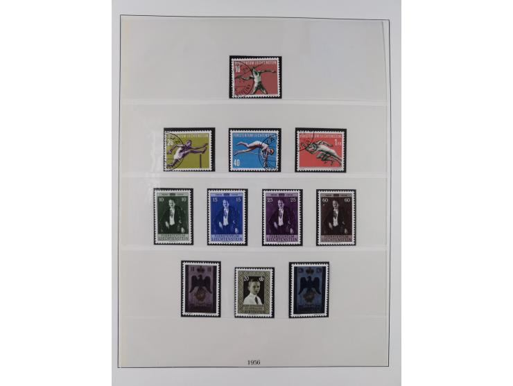 1912/1988, anfangs meist gestempelte/ungebrauchte, ab 1965-88 in den Hauptnummern augenscheinlich komplette postfrische Samml