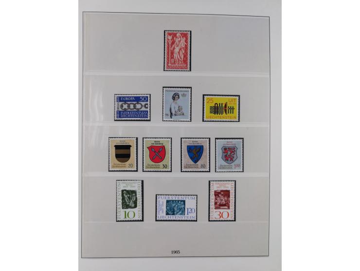 1912/1988, anfangs meist gestempelte/ungebrauchte, ab 1965-88 in den Hauptnummern augenscheinlich komplette postfrische Samml