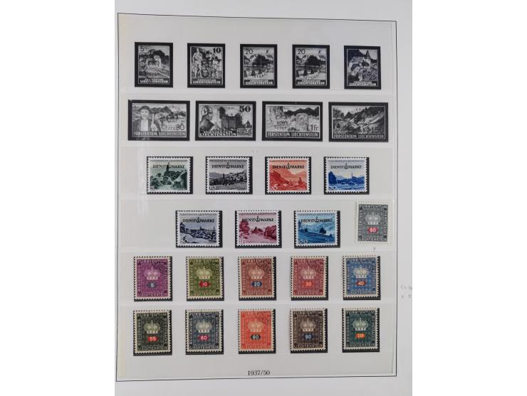 1912/1988, anfangs meist gestempelte/ungebrauchte, ab 1965-88 in den Hauptnummern augenscheinlich komplette postfrische Samml