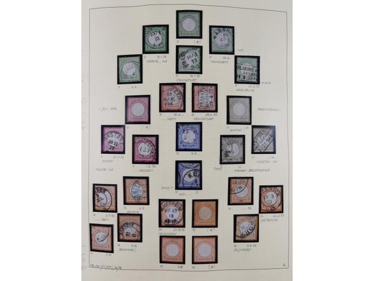 1872/1923, ungebrauchte, postfrische und gestempelte sehr reichhaltige Sammlung, vieles doppelt oder vielfach vorhanden, dabe