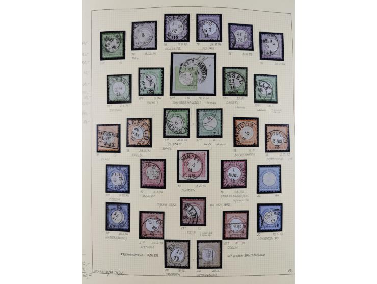 1872/1923, ungebrauchte, postfrische und gestempelte sehr reichhaltige Sammlung, vieles doppelt oder vielfach vorhanden, dabe