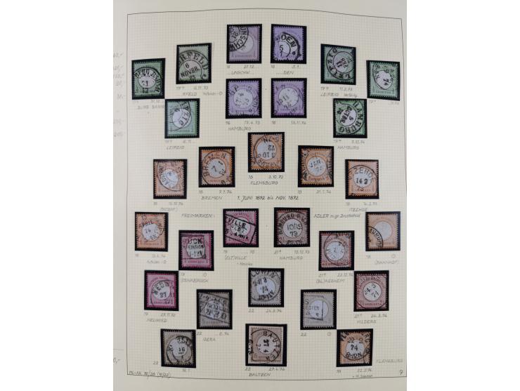 1872/1923, ungebrauchte, postfrische und gestempelte sehr reichhaltige Sammlung, vieles doppelt oder vielfach vorhanden, dabe