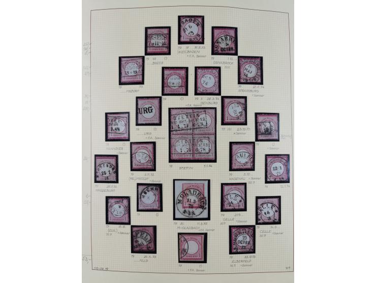 1872/1923, ungebrauchte, postfrische und gestempelte sehr reichhaltige Sammlung, vieles doppelt oder vielfach vorhanden, dabe