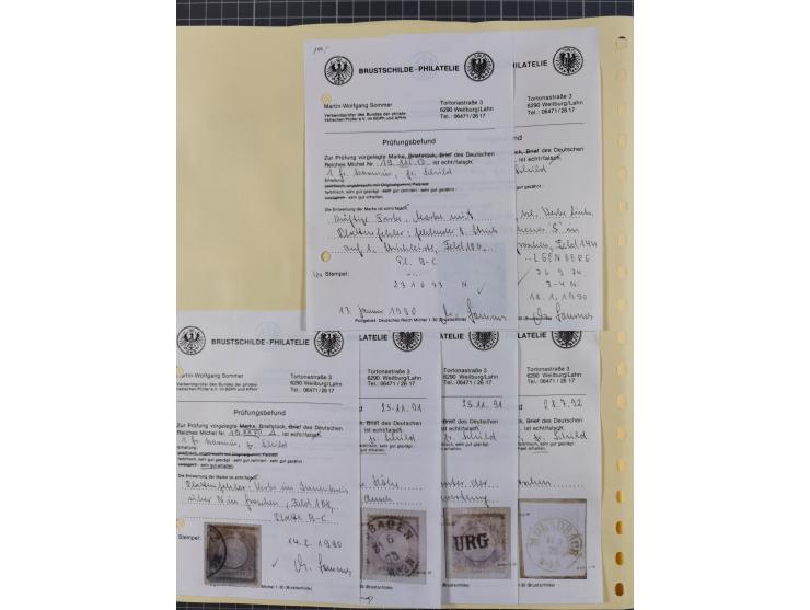 1872/1923, ungebrauchte, postfrische und gestempelte sehr reichhaltige Sammlung, vieles doppelt oder vielfach vorhanden, dabe