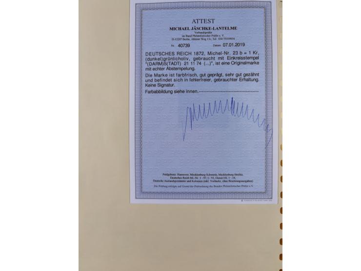 1872/1923, ungebrauchte, postfrische und gestempelte sehr reichhaltige Sammlung, vieles doppelt oder vielfach vorhanden, dabe
