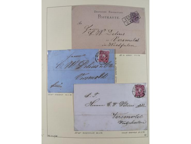1872/1923, ungebrauchte, postfrische und gestempelte sehr reichhaltige Sammlung, vieles doppelt oder vielfach vorhanden, dabe