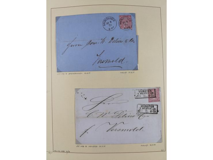 1872/1923, ungebrauchte, postfrische und gestempelte sehr reichhaltige Sammlung, vieles doppelt oder vielfach vorhanden, dabe