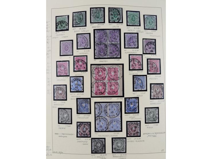 1872/1923, ungebrauchte, postfrische und gestempelte sehr reichhaltige Sammlung, vieles doppelt oder vielfach vorhanden, dabe