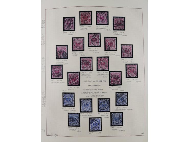 1872/1923, ungebrauchte, postfrische und gestempelte sehr reichhaltige Sammlung, vieles doppelt oder vielfach vorhanden, dabe