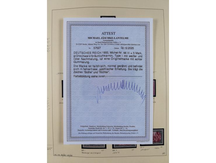 1872/1923, ungebrauchte, postfrische und gestempelte sehr reichhaltige Sammlung, vieles doppelt oder vielfach vorhanden, dabe