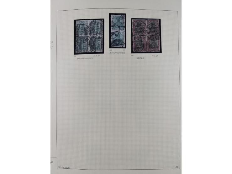 1872/1923, ungebrauchte, postfrische und gestempelte sehr reichhaltige Sammlung, vieles doppelt oder vielfach vorhanden, dabe