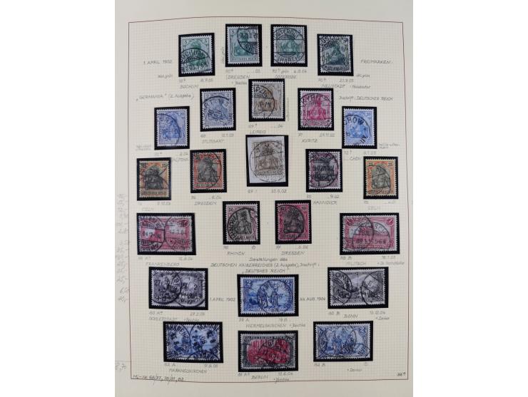 1872/1923, ungebrauchte, postfrische und gestempelte sehr reichhaltige Sammlung, vieles doppelt oder vielfach vorhanden, dabe