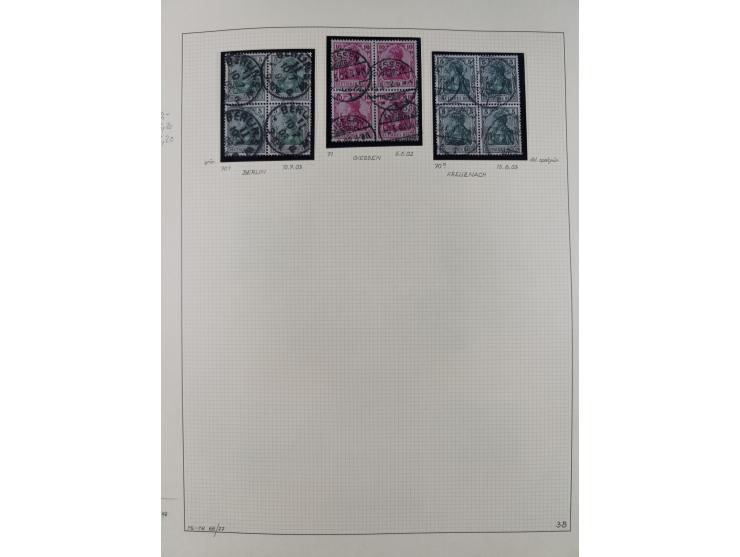 1872/1923, ungebrauchte, postfrische und gestempelte sehr reichhaltige Sammlung, vieles doppelt oder vielfach vorhanden, dabe