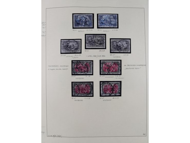 1872/1923, ungebrauchte, postfrische und gestempelte sehr reichhaltige Sammlung, vieles doppelt oder vielfach vorhanden, dabe