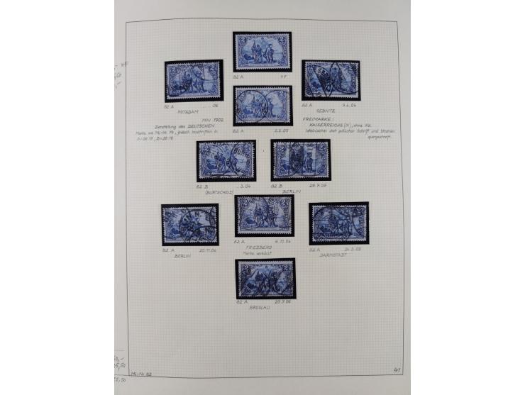 1872/1923, ungebrauchte, postfrische und gestempelte sehr reichhaltige Sammlung, vieles doppelt oder vielfach vorhanden, dabe