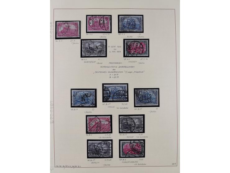 1872/1923, ungebrauchte, postfrische und gestempelte sehr reichhaltige Sammlung, vieles doppelt oder vielfach vorhanden, dabe