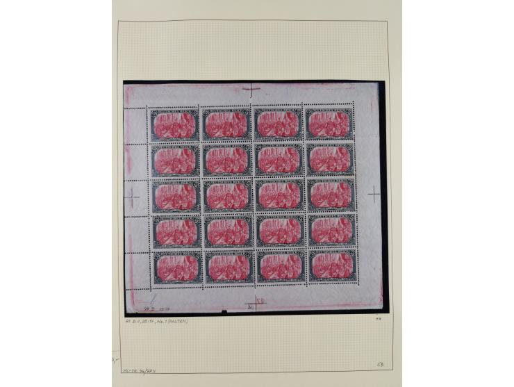 1872/1923, ungebrauchte, postfrische und gestempelte sehr reichhaltige Sammlung, vieles doppelt oder vielfach vorhanden, dabe