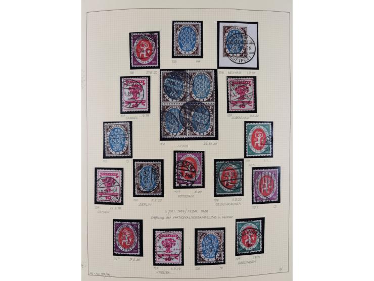 1872/1923, ungebrauchte, postfrische und gestempelte sehr reichhaltige Sammlung, vieles doppelt oder vielfach vorhanden, dabe