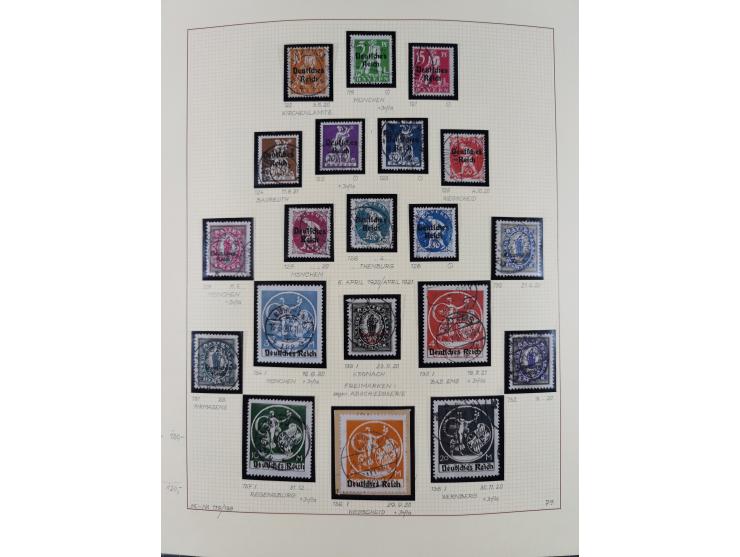 1872/1923, ungebrauchte, postfrische und gestempelte sehr reichhaltige Sammlung, vieles doppelt oder vielfach vorhanden, dabe