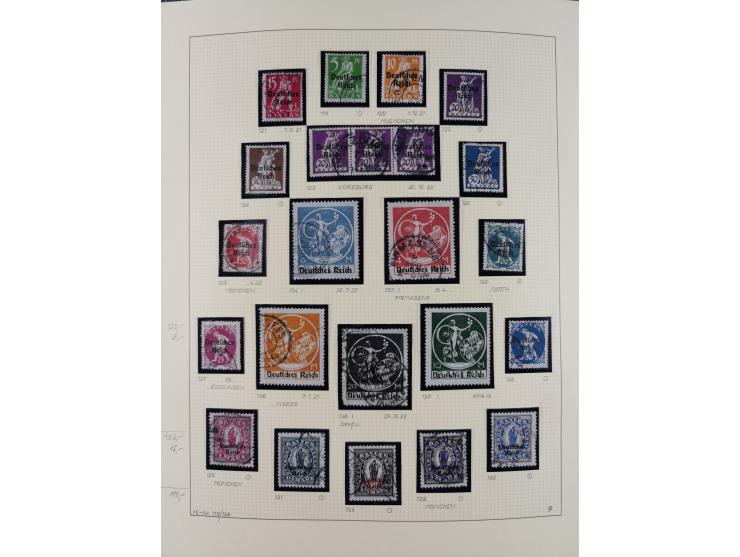 1872/1923, ungebrauchte, postfrische und gestempelte sehr reichhaltige Sammlung, vieles doppelt oder vielfach vorhanden, dabe