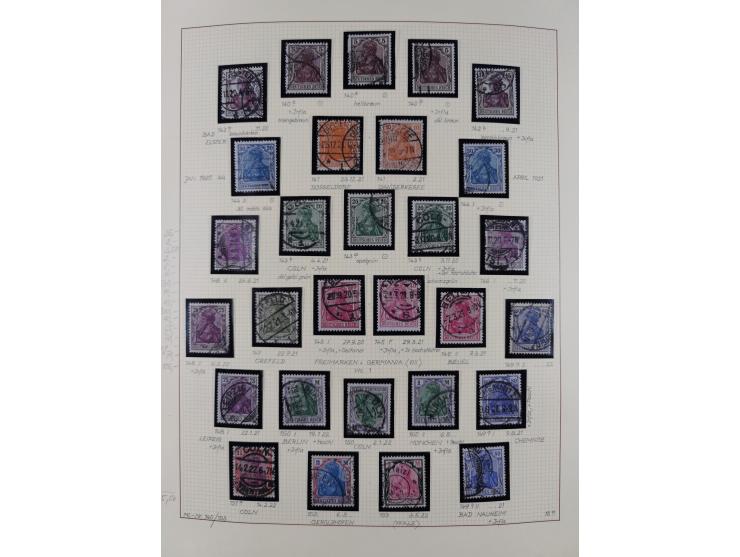 1872/1923, ungebrauchte, postfrische und gestempelte sehr reichhaltige Sammlung, vieles doppelt oder vielfach vorhanden, dabe