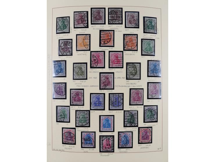 1872/1923, ungebrauchte, postfrische und gestempelte sehr reichhaltige Sammlung, vieles doppelt oder vielfach vorhanden, dabe
