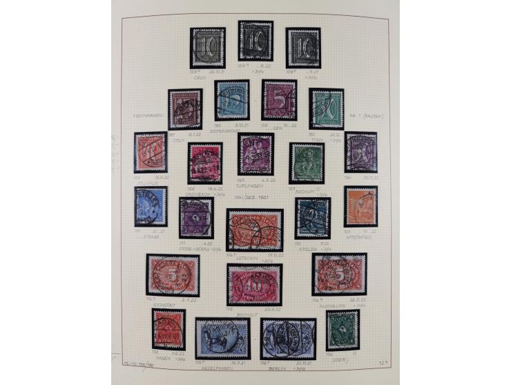 1872/1923, ungebrauchte, postfrische und gestempelte sehr reichhaltige Sammlung, vieles doppelt oder vielfach vorhanden, dabe