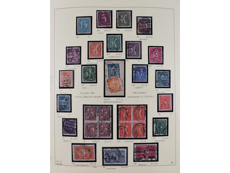 1872/1923, ungebrauchte, postfrische und gestempelte sehr reichhaltige Sammlung, vieles doppelt oder vielfach vorhanden, dabe