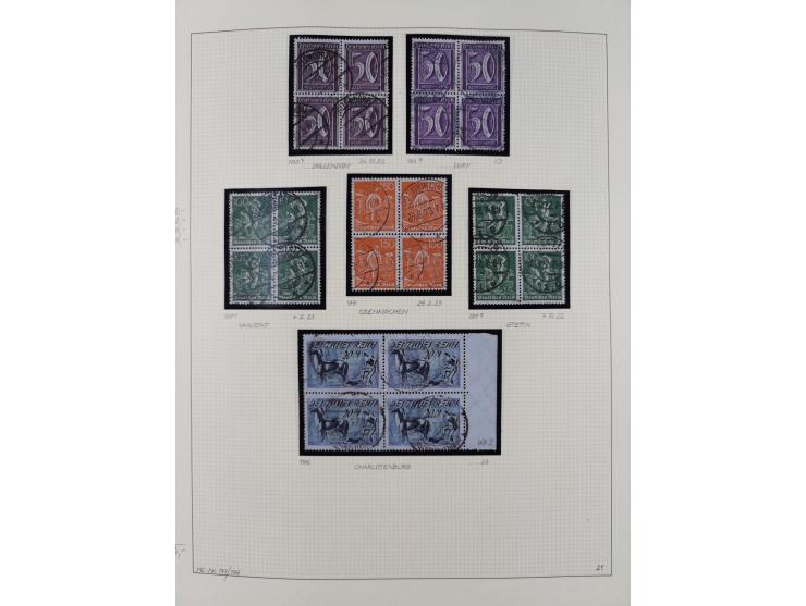 1872/1923, ungebrauchte, postfrische und gestempelte sehr reichhaltige Sammlung, vieles doppelt oder vielfach vorhanden, dabe