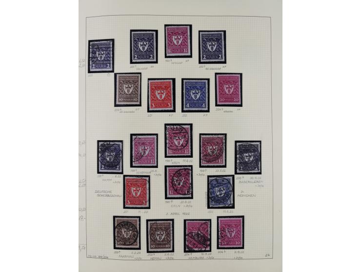 1872/1923, ungebrauchte, postfrische und gestempelte sehr reichhaltige Sammlung, vieles doppelt oder vielfach vorhanden, dabe