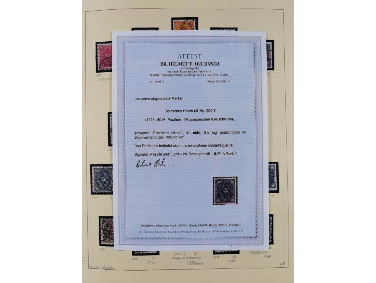 1872/1923, ungebrauchte, postfrische und gestempelte sehr reichhaltige Sammlung, vieles doppelt oder vielfach vorhanden, dabe