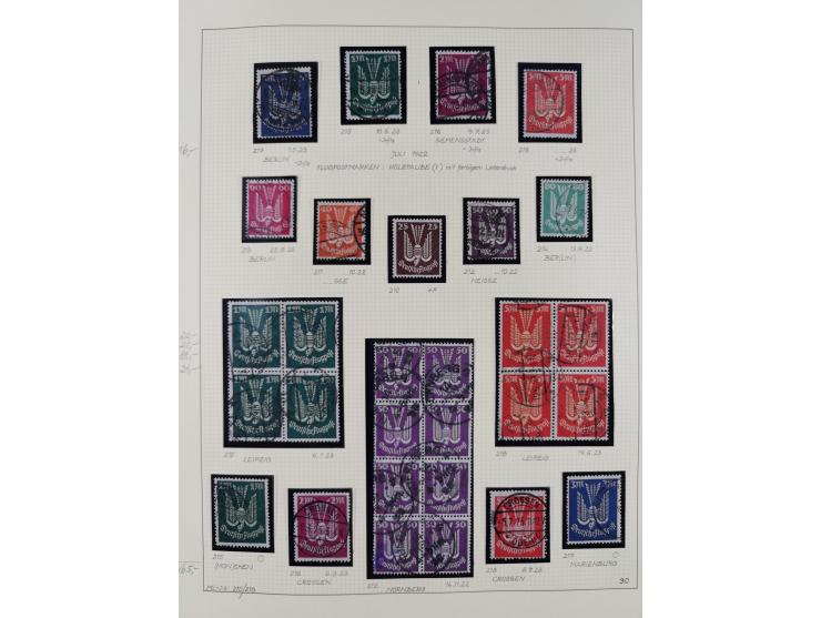 1872/1923, ungebrauchte, postfrische und gestempelte sehr reichhaltige Sammlung, vieles doppelt oder vielfach vorhanden, dabe