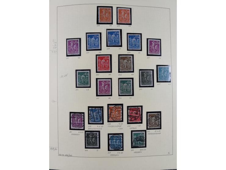 1872/1923, ungebrauchte, postfrische und gestempelte sehr reichhaltige Sammlung, vieles doppelt oder vielfach vorhanden, dabe