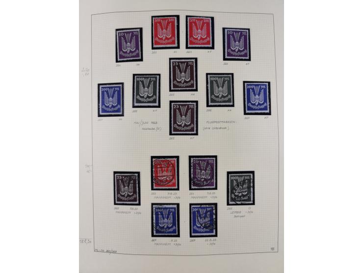 1872/1923, ungebrauchte, postfrische und gestempelte sehr reichhaltige Sammlung, vieles doppelt oder vielfach vorhanden, dabe