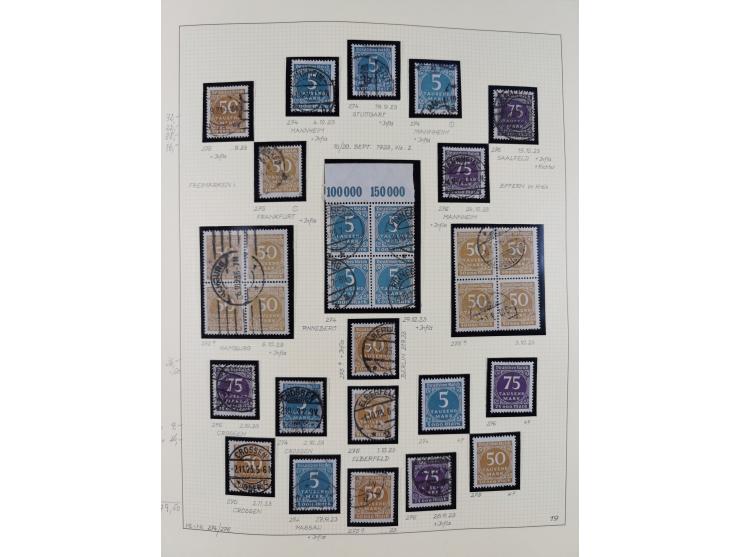 1872/1923, ungebrauchte, postfrische und gestempelte sehr reichhaltige Sammlung, vieles doppelt oder vielfach vorhanden, dabe